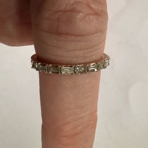 Noemie Baguette Diamond Band